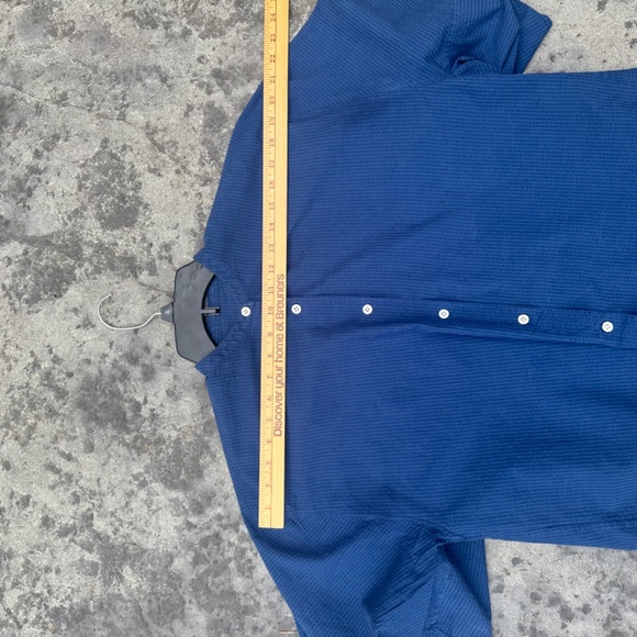 Blue button up blouse - Picture 3 of 5